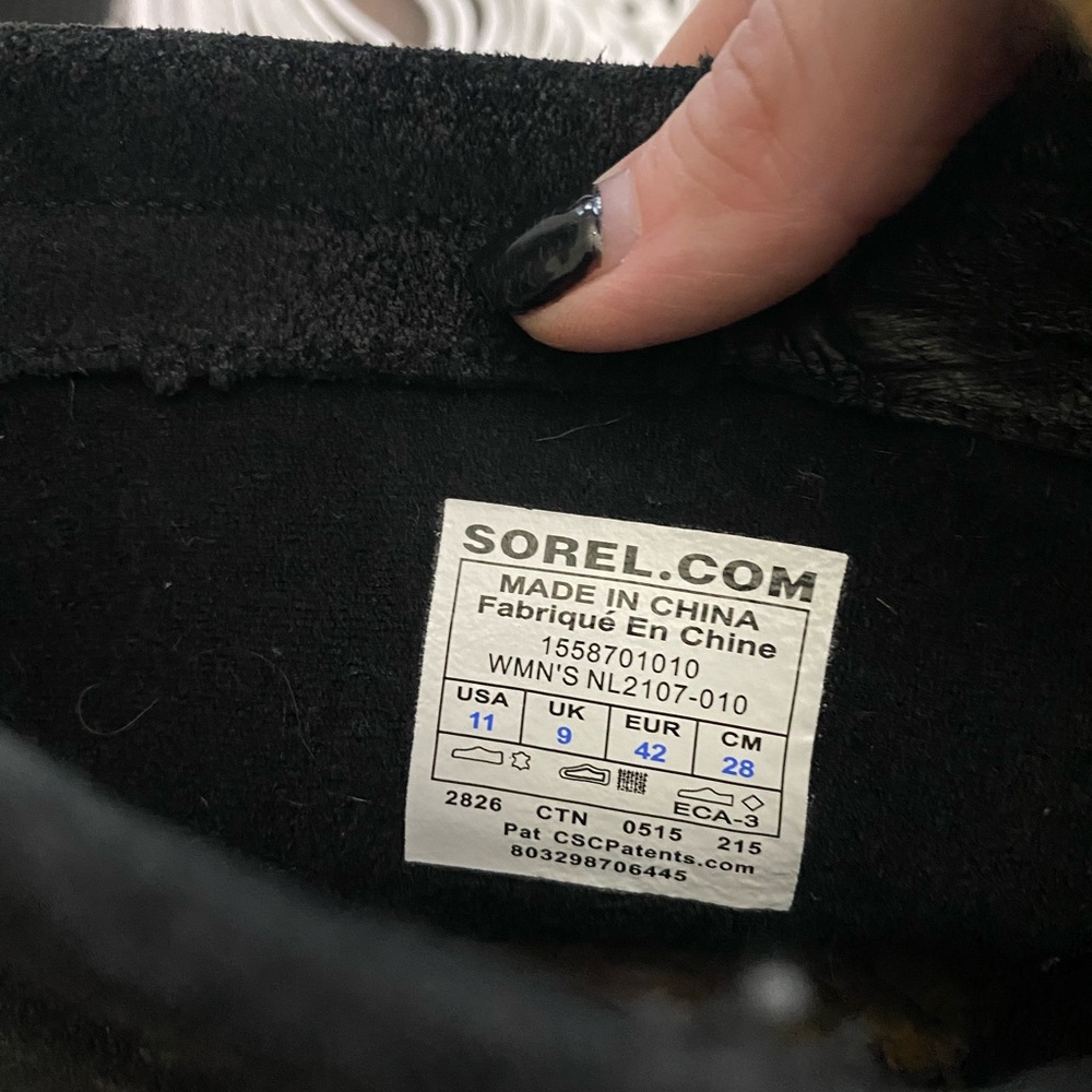 Sorel Slimshortie suede winter boots - Picture 9 of 9